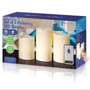 North point remote control flameless candles